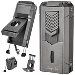 6-IN-1 Torch Lighter With Twin Nubber, Auto-pop V-shape Clipper, Draw Enhancer,. Fixed Price $67.19.