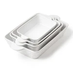 Fobenta Casserole Dishes For Oven - Ceramic Bakeware Sets Of 4, Rectangular Baki. Fixed Price $75.84.