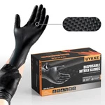 10MIL Nitrile Gloves Thick,industrial Disposable With Diamond Textured.... Fixed Price $36.94.