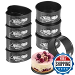Felistory 4 Inch Pans 8 Pcs Mini Set. Fixed Price $44.19.