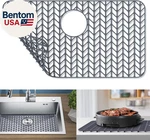 Protectors For Kitchen Sink, 26''X 14'' Silicone Mat Grid. Fixed Price $42.71.