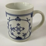 Vintage Germany Bavaria Blue And White Strawflower Design Mug Generic Tea Cup. Fixed Price $9.99.