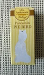 New Mrs Anderson Baking 4 Tall White Porcelain Pie Bird Oven Dishwasher Safe. Fixed Price $9.99.