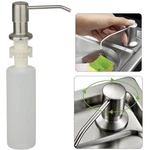 Eeekit Soap Dispenser Kitchen Sink Liquid Pump Bottle - Stainless Steel, 300ML. Fixed Price $9.38.