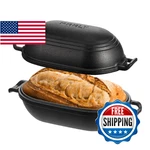Frrly Cast Iron Loaf Pan With Lid-bread Baking For Sourdough,pre-seasoned Ov. Fixed Price $62.38.
