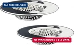 Seatery 2PCS 3.0" Top / 1.75" Basket Bathtub Drain Strainers, Shower Hair. Fixed Price $22.55.
