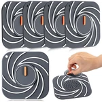 Yinkin 4 Pcs 2 1 Silicone Drain Stoppers 6 Inches Large Bathtub Gray. Fixed Price $14.99.
