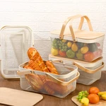 4 Pcs Mesh Steel With Handles Lids Wire Garden Baskets.... Fixed Price $127.71.