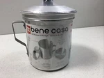 Bene-casa Oil Strainer & Storage 1 Quart New Grease Deep Fryer Camping. Fixed Price $18.95.