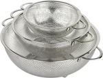 3-PIECE Stainless Steel Mesh Micro-perforated Strainer. Fixed Price $35.29.