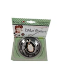 Enamel Kitchen Strainer Penguin. Fixed Price $24.99.
