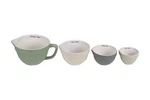 Creative Co-op Batter Bowl Shaped (set Of 4 Sizes) Measuring Cups, Multicolor.... Fixed Price $41.16.