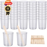Gartful 90PCS Epoxy Mixing Cups Kit, 40PCS Disposable 100ML, Clear. Fixed Price $24.98.