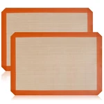 Luckyiren 2-PACK Silicone Baking Mats Non-stick, Reusable, Bpa-free, 480. Fixed Price $17.80.