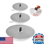 Snowyee 3PCS Splatter Guard Screen 10/11.5/13" Stainless Steel Silicone Handle. Fixed Price $27.52.