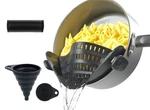 Lycian Way Clip Strainer Silicone For All Pans, Colander, Str.... Fixed Price $20.99.