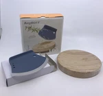 Berghoff Stainless Steel Herb Cutter & Stripper, Wood Cutting Board New Open Box. Fixed Price $22.00.