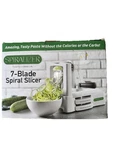 Vegetable Slicer Spiralizer 7BLADE Strongest And Heaviest Open Box. Fixed Price $12.59.