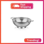 Tiawudi Large 6-QT Colander, 18/8 Stainless Steel Mesh Strainer For Kitchen, Foo. Fixed Price $26.54.