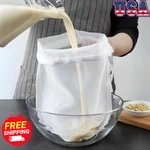 2 Pcs Nut Milk Reusable Food Strainer Bags Kitchen Straining Fruit Juice. Fixed Price $5.79.