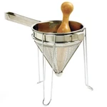 Norpro Stainless Steel Chinois With Chromed Stand Rubberwood Pestle,. Fixed Price $58.59.