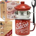Ayerphalo Bacon Grease Container With Strainer Food-grade Silicone Spatul. Fixed Price $27.97.