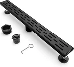Baronage 24" Linear Shower Drain Black With Brick Cover - Cupc Certified. Fixed Price $40.00.