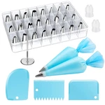 Kootek 32PC Piping Bags And Tips Set Cake Decorating Supplies Kit New. Fixed Price $16.78.