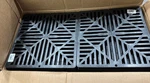 Lot Of 10 Nds 12 In. Square Catch Basin Drain Grate, Black Plastic. Fixed Price $104.95.