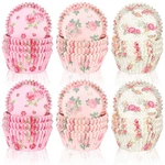 Jarthenaamcs 300PCS Spring Floral Cupcake Liners Pink Watercolor Flower Bakin.... Fixed Price $14.85.