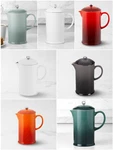 Le Creuset Caf Stoneware French Press. Fixed Price $71.99.