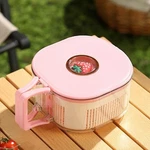 Fruit Salad Washing Bowl With Strainer,colander For Kitchen,multi-functio.... Fixed Price $23.79.