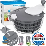 Smarttrends Salad Spinner, 5.3 Qt Lettuce With Strainer, Fruit Cleaner. Fixed Price $52.28.
