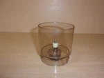 Replacement Part Westbend Food Chopper Model 5501 Clear Brown Bowl/w Blade Pin. Fixed Price $9.99.