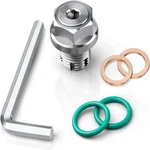 Oil Drain Plug Self-tapping Piggyback Stainless Steel Repair Kit M14.1-1.5X15MM. Fixed Price $9.99.