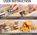 Household Cracker Pliers Heavy Duty Tool For Walnut Hazelnut Opening. Fixed Price $24.99.