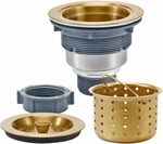Kone 3-1/2 Inch Brass Sink Drain, Durable Stainless Steel Kitchen. Fixed Price $44.58.