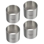 Sunrise Stainless Steel Ring Mold/plating Forms Set Kitchen Supply (4 Count) .... Fixed Price $27.57.