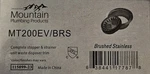 Mountain Plumbing MT200EV/BRS Kitchen Sink Strainer Stopper Brushed Stainless. Fixed Price $12.00.