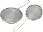 Chef Craft Basic Mesh Strainer, 3 And 4 Inch, 2 Piece Set, Stainless Steel. Fixed Price $10.99.