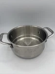 Cuisinart #6116-18S Stainless Steel Steamer Insert Pan Two Handles Vegetable. Fixed Price $14.00.
