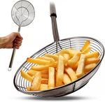 Stainless Steel Spider Strainer Skimmer Ladle Fryer For Cooking And Frying Kitch. Fixed Price $23.99.