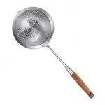 Yenxiku Commercial 7INCH Large Stainless Steel Strainer Spoon Extra Wide Ski.... Fixed Price $40.81.