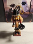 5" Wooden Viking Style Nutcracker Christmas Tree Holiday Ornament. Fixed Price $15.00.