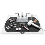 Bathroom Counter Cover & Storage Saver, Foldable Silicone Mat For Hot Tools, Hai. Fixed Price $44.56.
