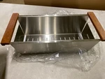 Signature Hardware 453826 Metal Colander For Fireclay Farmhouse Sink. Fixed Price $33.63.