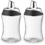 2-PACK Sugar Dispenser With Pour Spout & Lid 7.5OZ Glass Jar Containers. Fixed Price $25.47.