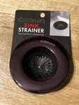 Cuisinart Sink Strainer Stainless Steel Bronze Food Catcher Drain Trap Basket. Fixed Price $16.19.