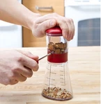 Progressive Prepworks Manual Turn Handle Food Chopper Red Clear 1/3 Cup. Fixed Price $12.88.