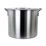 Chard Aluminum Stock Pot And Perforated Strainer Basket Set, 42 Quart Silver. Fixed Price $148.71.